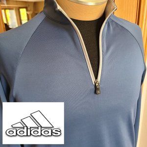 Adidas Golf Men's (M) 1/2 Zip Long Sleeve Shirt Medium